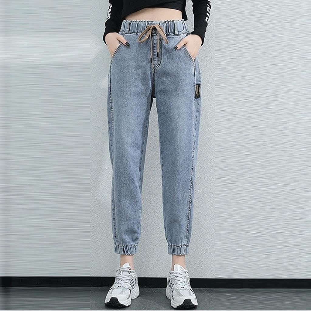 elastic jeans