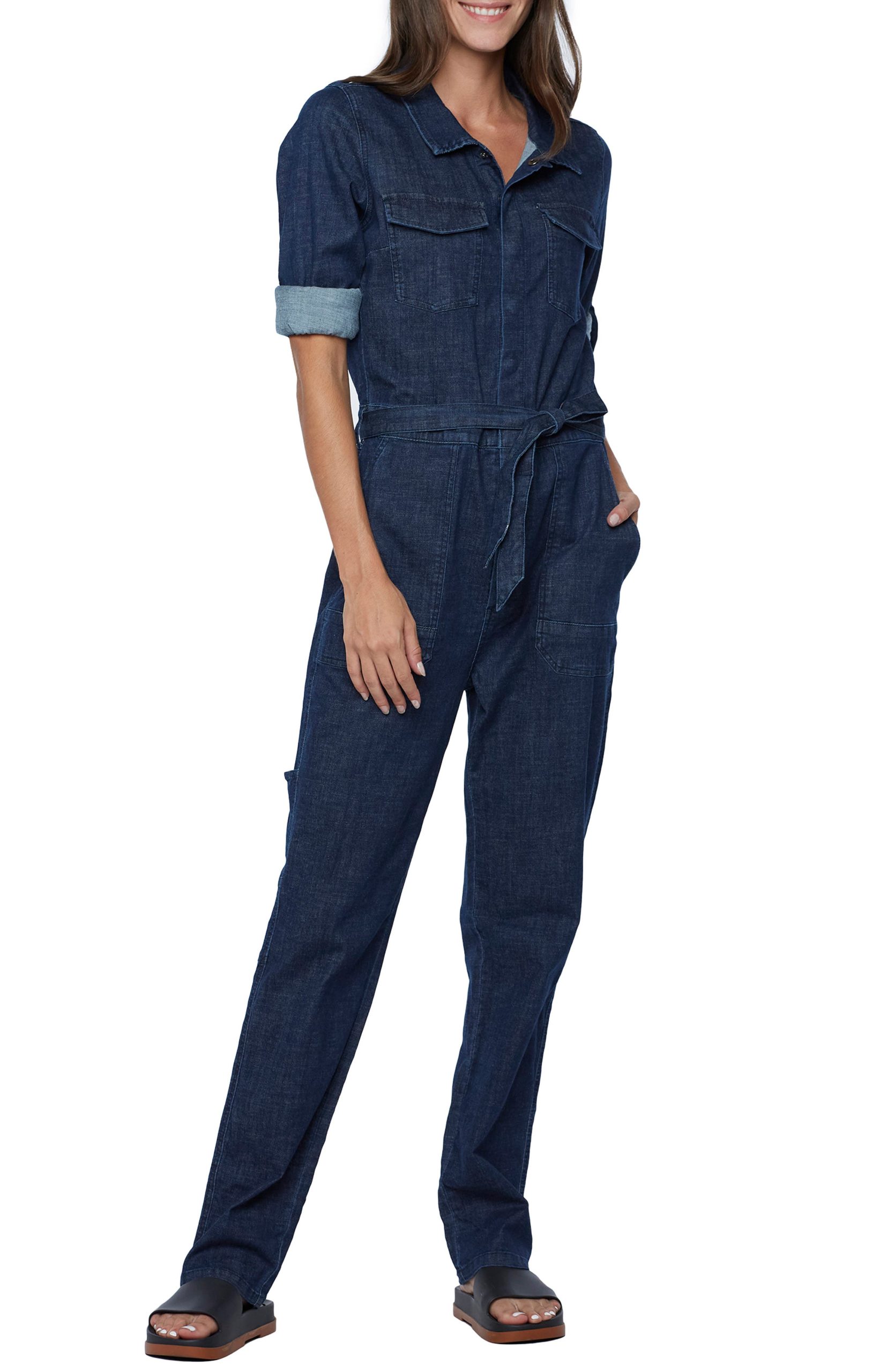 Denim jumpsuit women