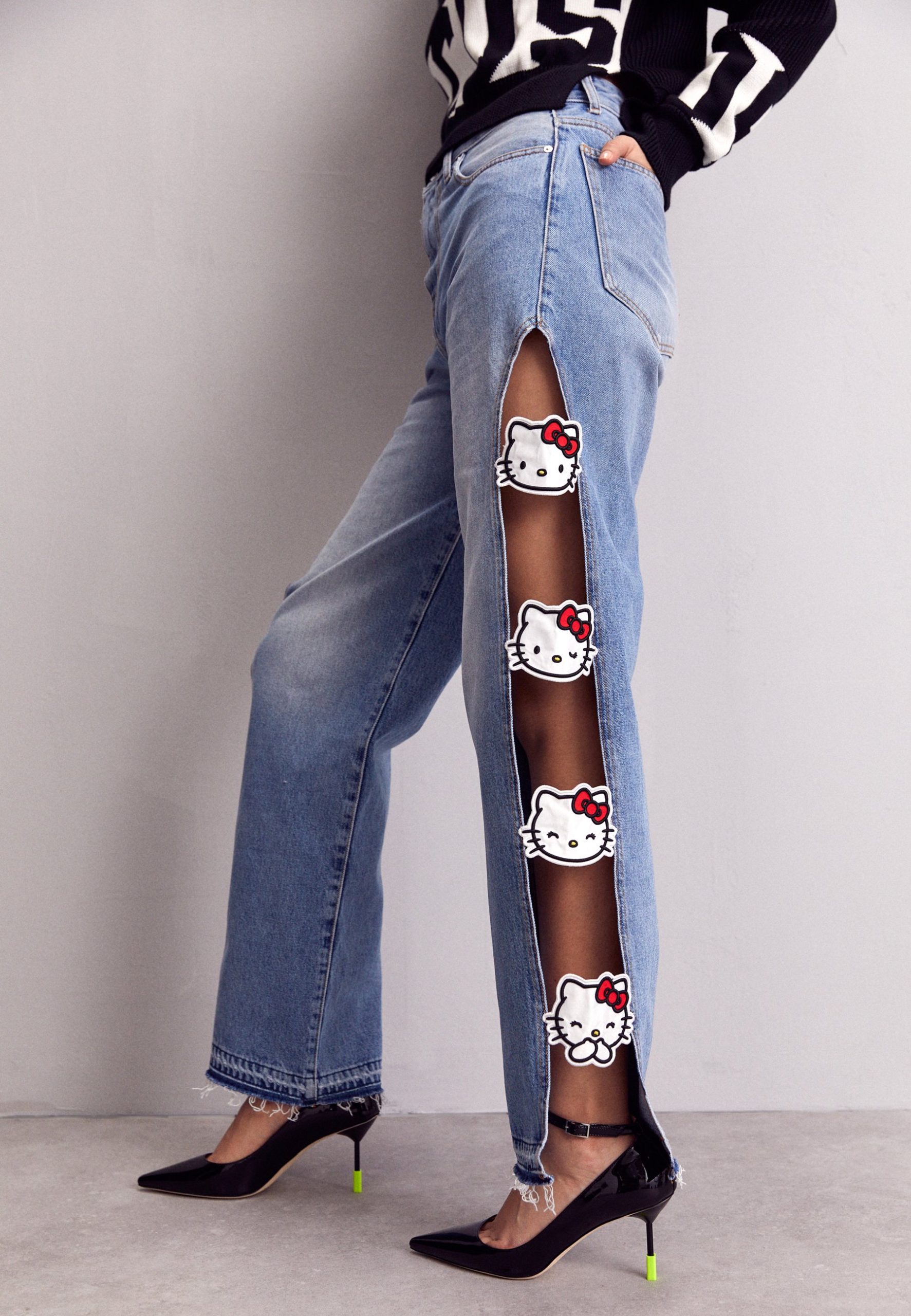 hello kitty jeans