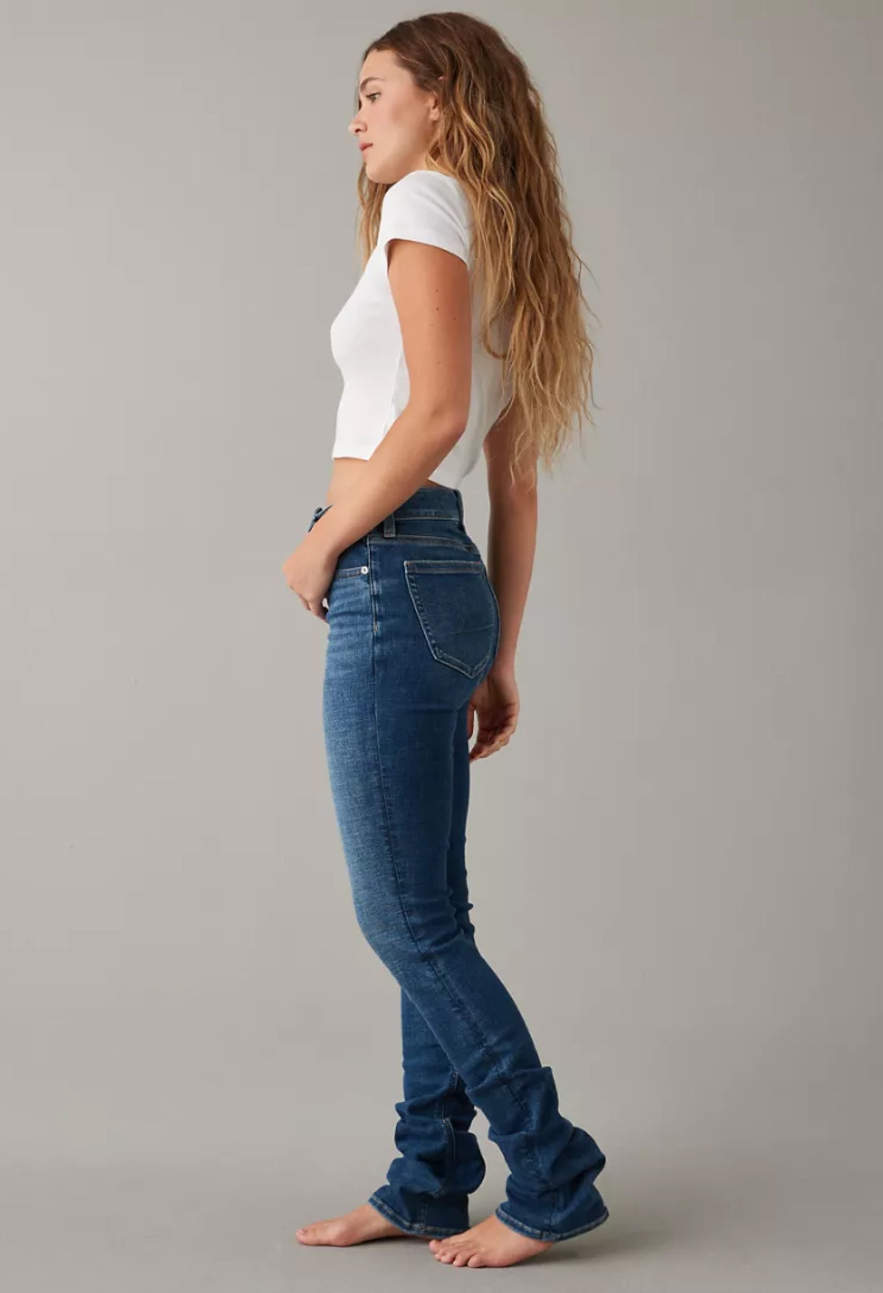 stack jeans women