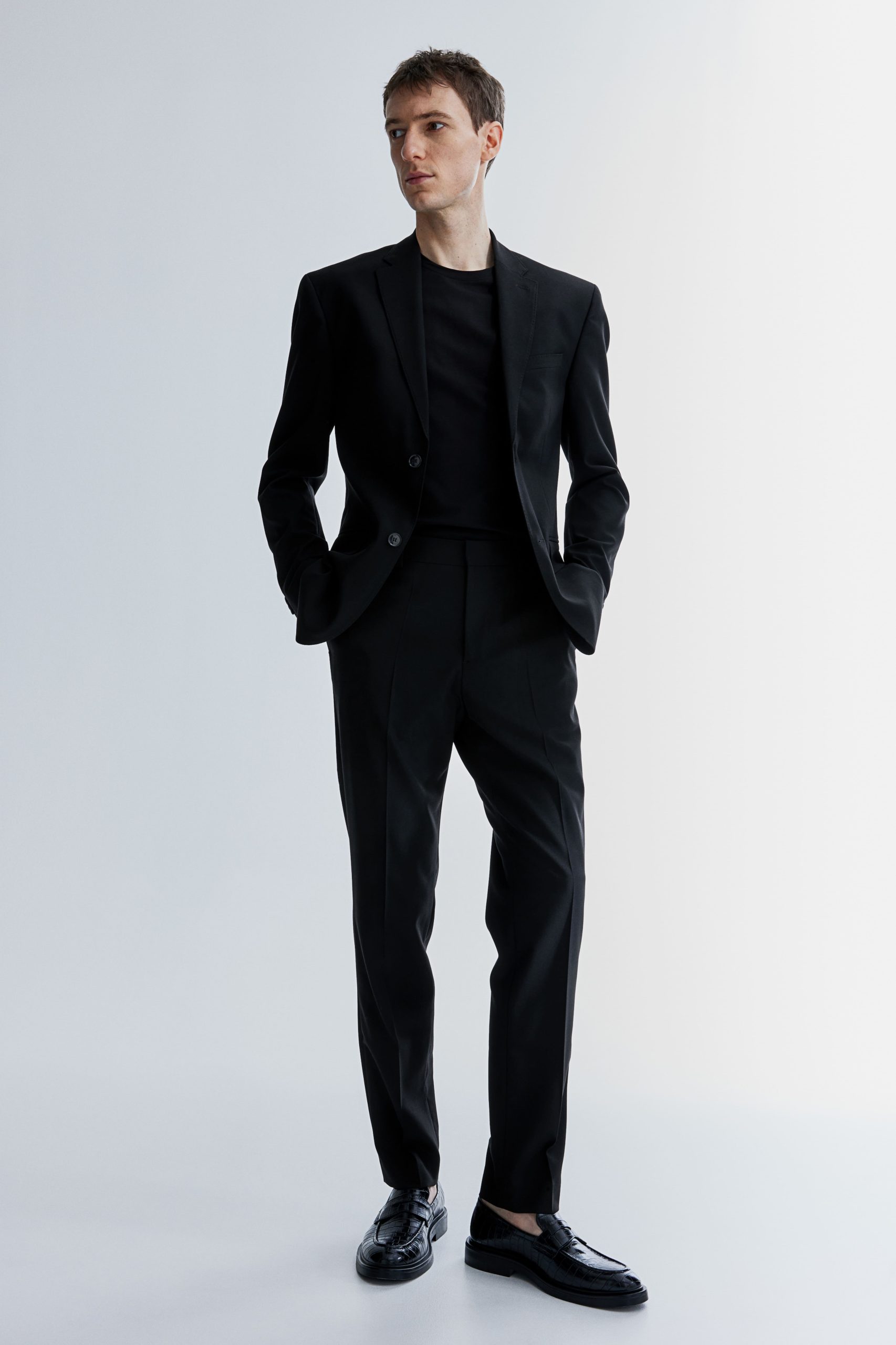 black suit for men