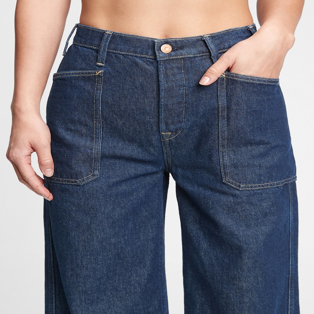 gap wide leg jeans