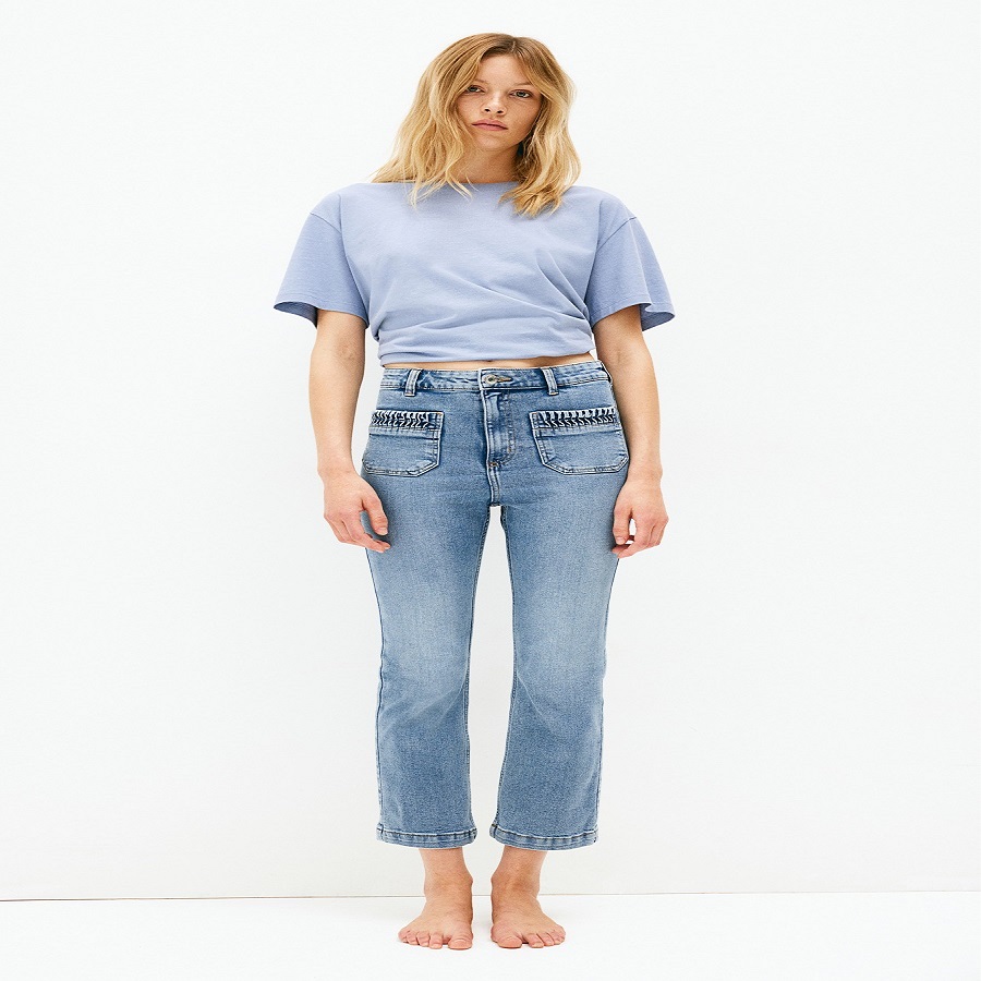 womens cropped jeans