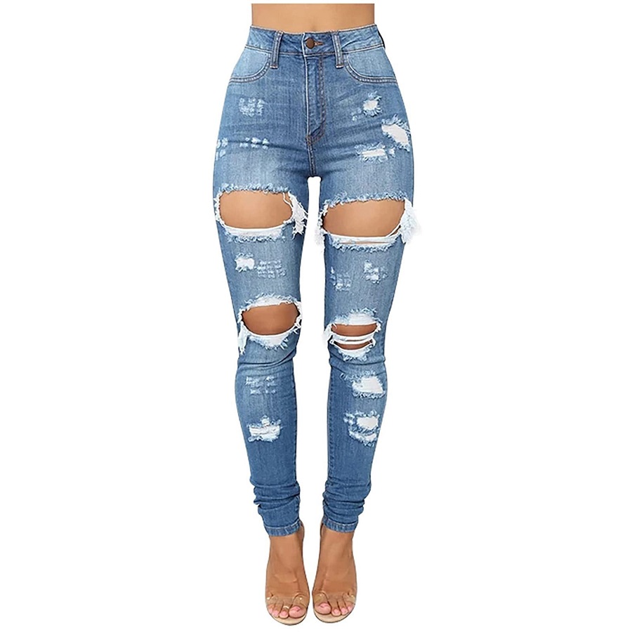 Destroyed jeans