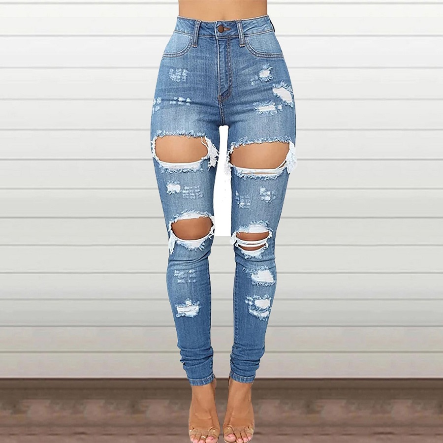 Destroyed jeans