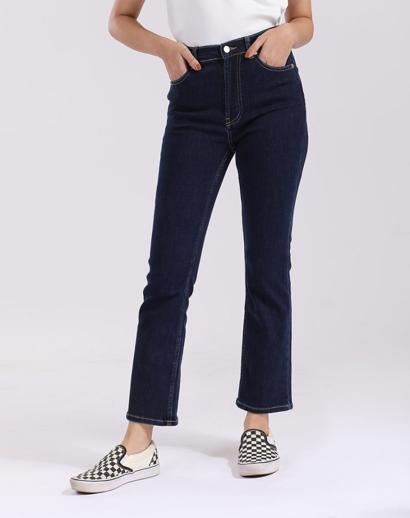 Skinny flare jeans