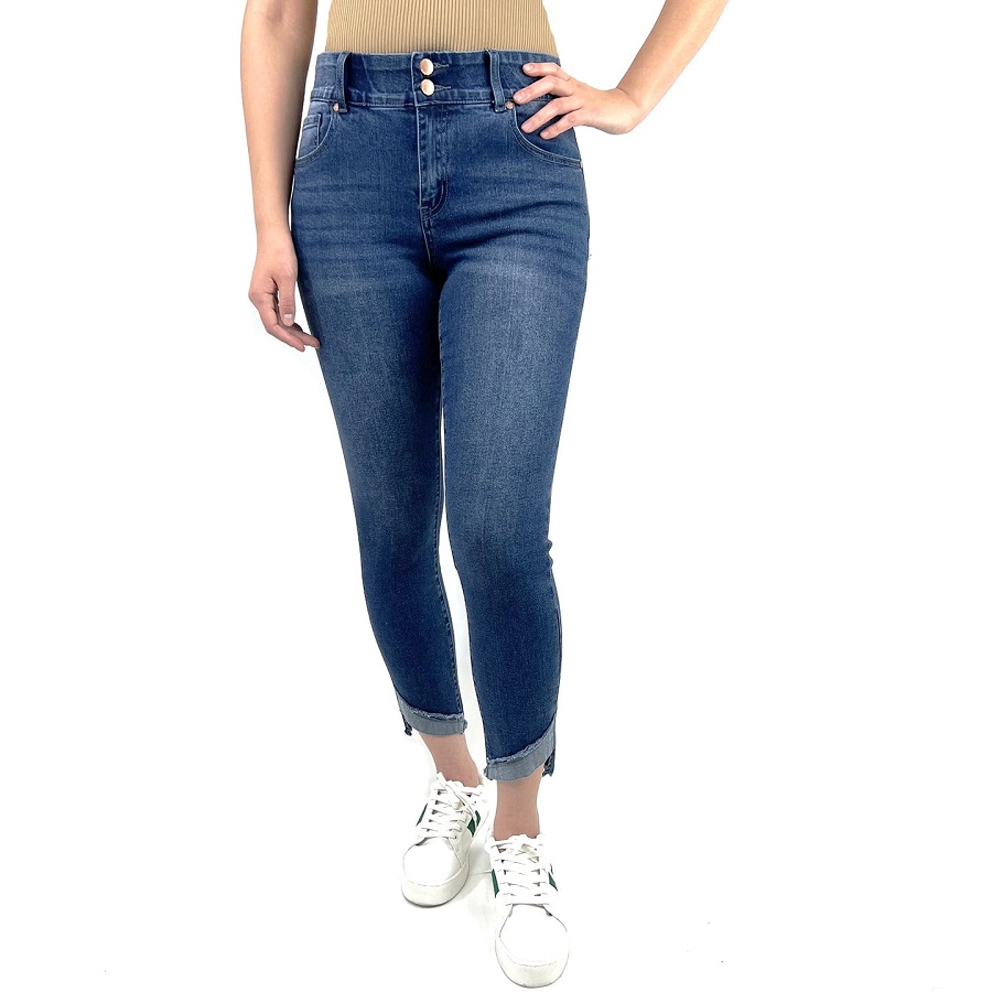 Indigo poppy jeans