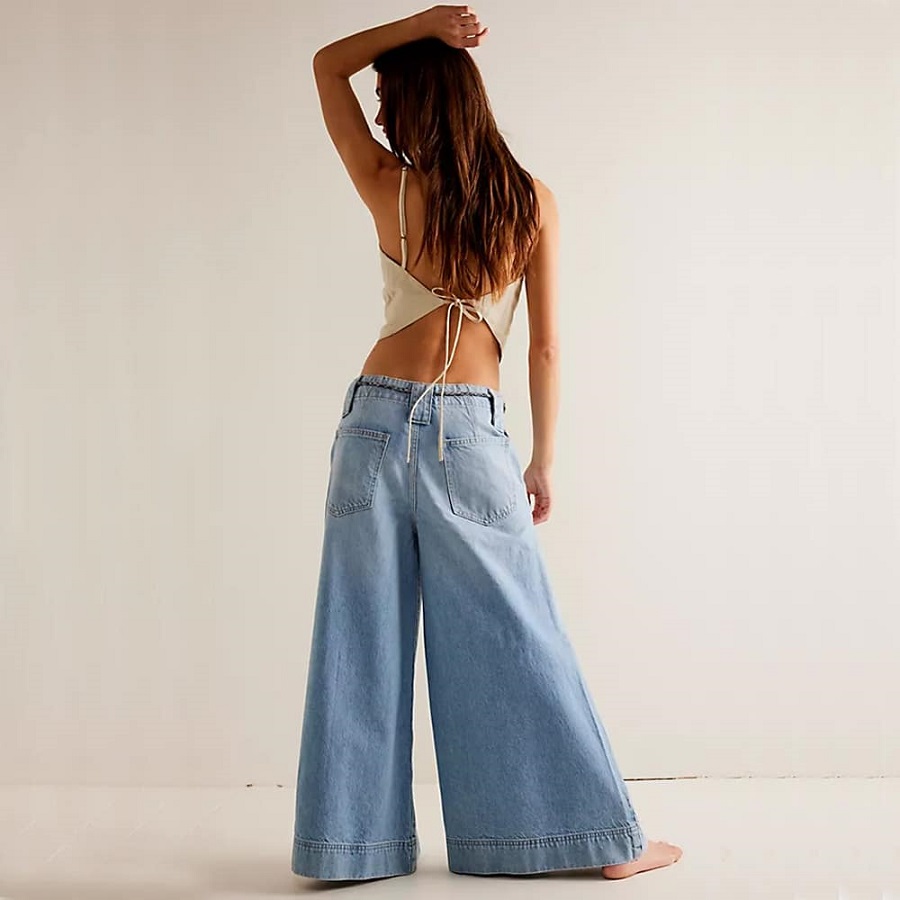 women wide leg jeans