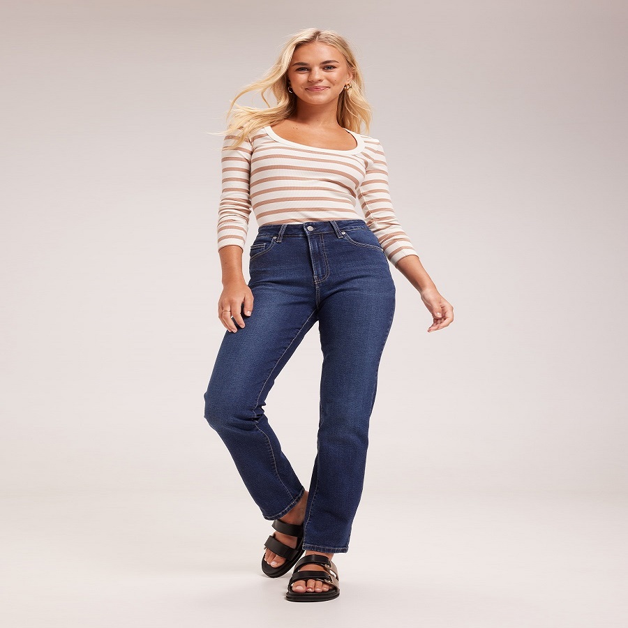 womens straight jeans