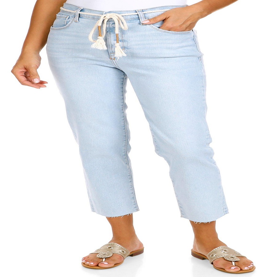 Elastic Waist Jeans for Women