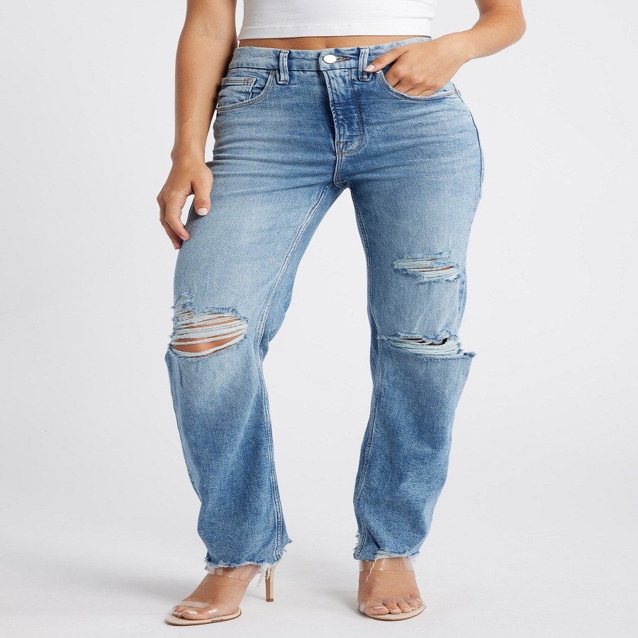 Distressed Jeans Women