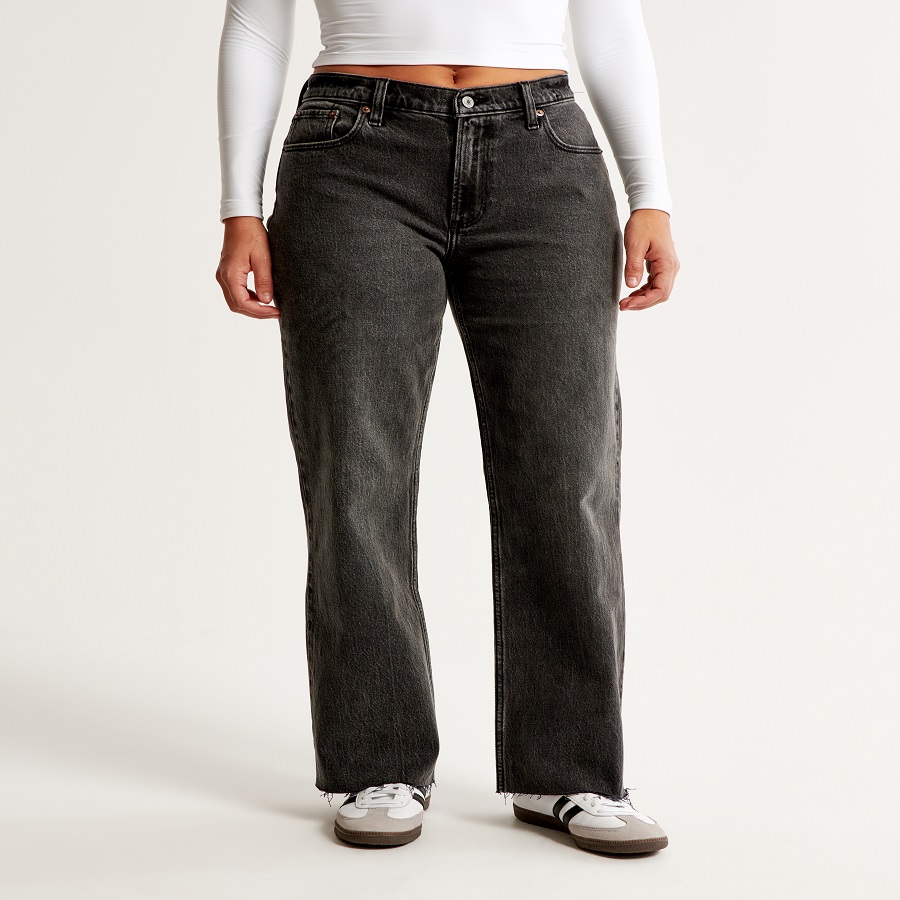 Low Rise Baggy Jeans