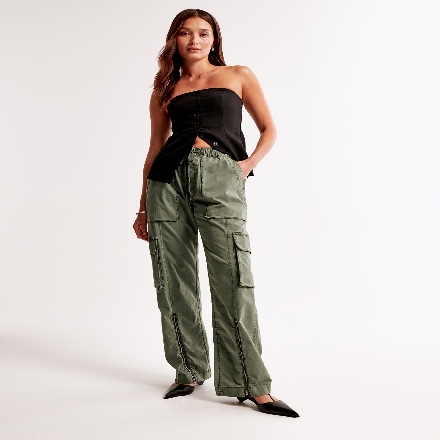 Baggy Cargo Jeans Womens